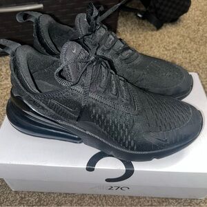 Nike Air Max 270 Triple Black Sneakers